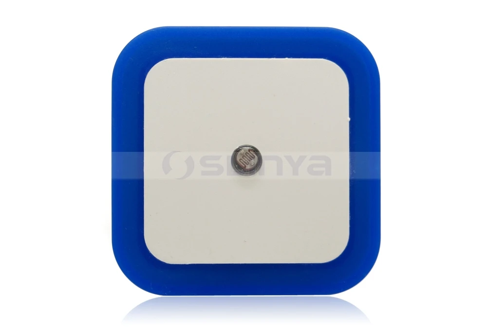 Light Control Auto Sensor Baby Bedroom Lamp Square Led Night Light For