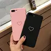 Cute Love Heart Matter Print Hard PC for iPhone Case Shockproof Ultra Thin Slim Pattern Hard Back Case Cover for Iphone X 6S 7 8