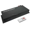 8channels Wireless RF SD card SPI led controller;DC12~24V input; output: 8 group SPI signal; max support 512pixels,LPD6803 ic