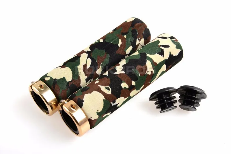 camo bike grips