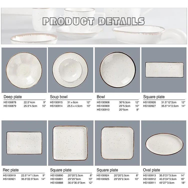 Wholesale square porcelain plates Suppliers for dinning room-11