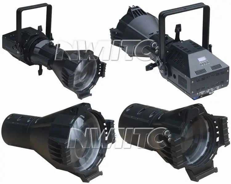 FCC CE Rohs 180w rgbw 4in1 stage light ellipsoidal profile spot led leko