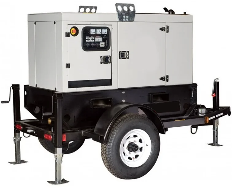 20kw Trailer Mounted Towable Diesel Generator Price