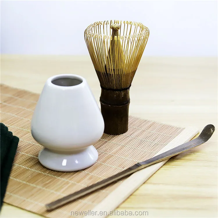 Fashion Design disposable popular matcha set with full prongs