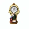 Home Indoor Polyresin Decoration Nativity Table Clock