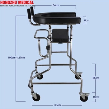 Lightweight Aluminum Rollator Walker As Disability Equipment Buy