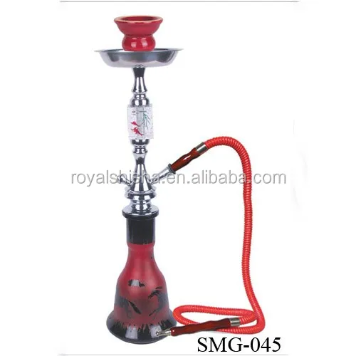 2017new The Lowest Price Shisha Colored Smoke Hookah With Crystal