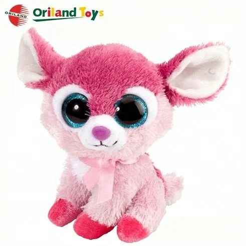 big eyed plush animals