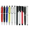 Writing Ballpoint Metal Pen USB Flash Drive Customized Pendrive