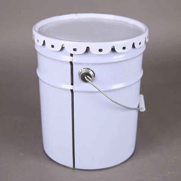 Metal 20l Paint Bucket With Printing,Tin Pail With Lug Lid 20 Litre