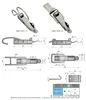 Small Lockable Toggle Latch Catch