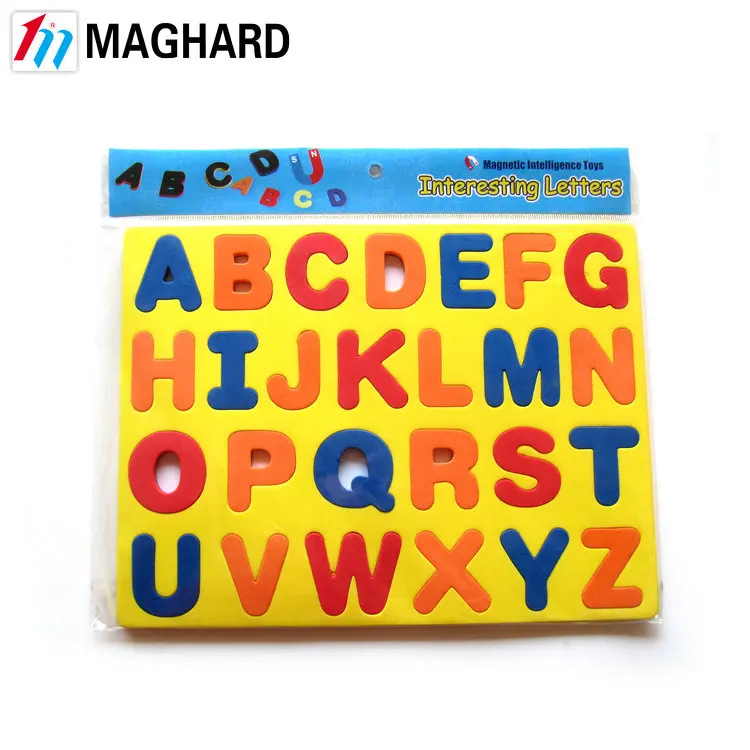 magnetic alphabet puzzle