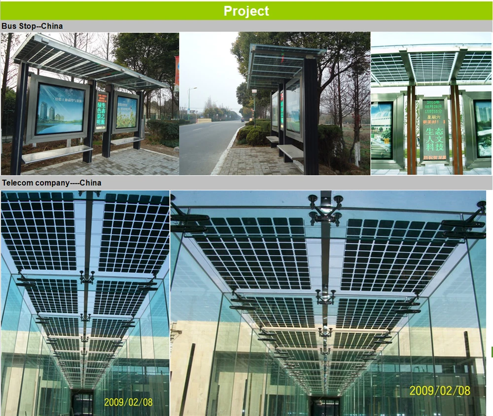 500w BIPV Double Glass Transparent Sunroom Panels by FY