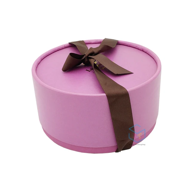 Sweet Packaging Round Chocolate Truffle Box With Insert Buy Sweet