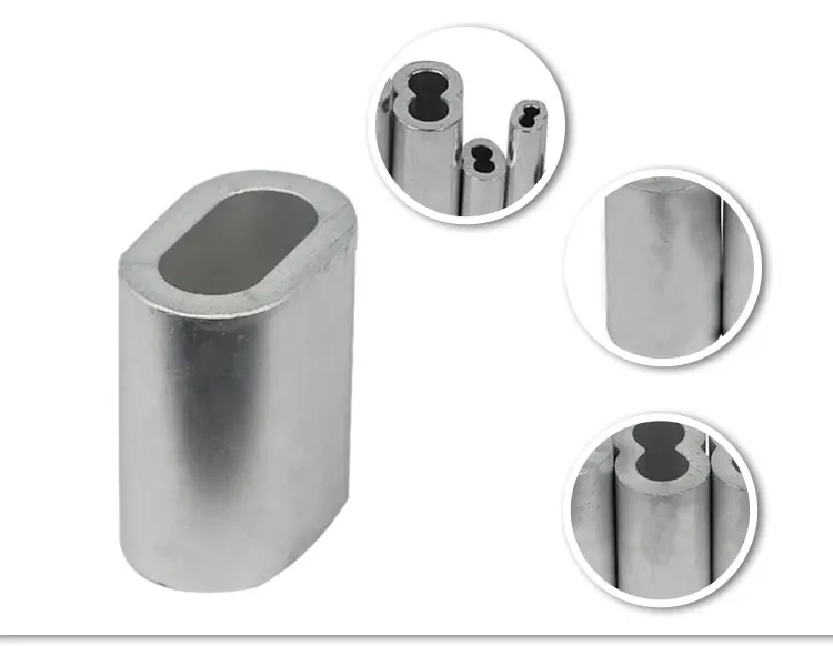 Factory Price Metal Wire Rope Sleeve Stainless Steel Swage Sleeves