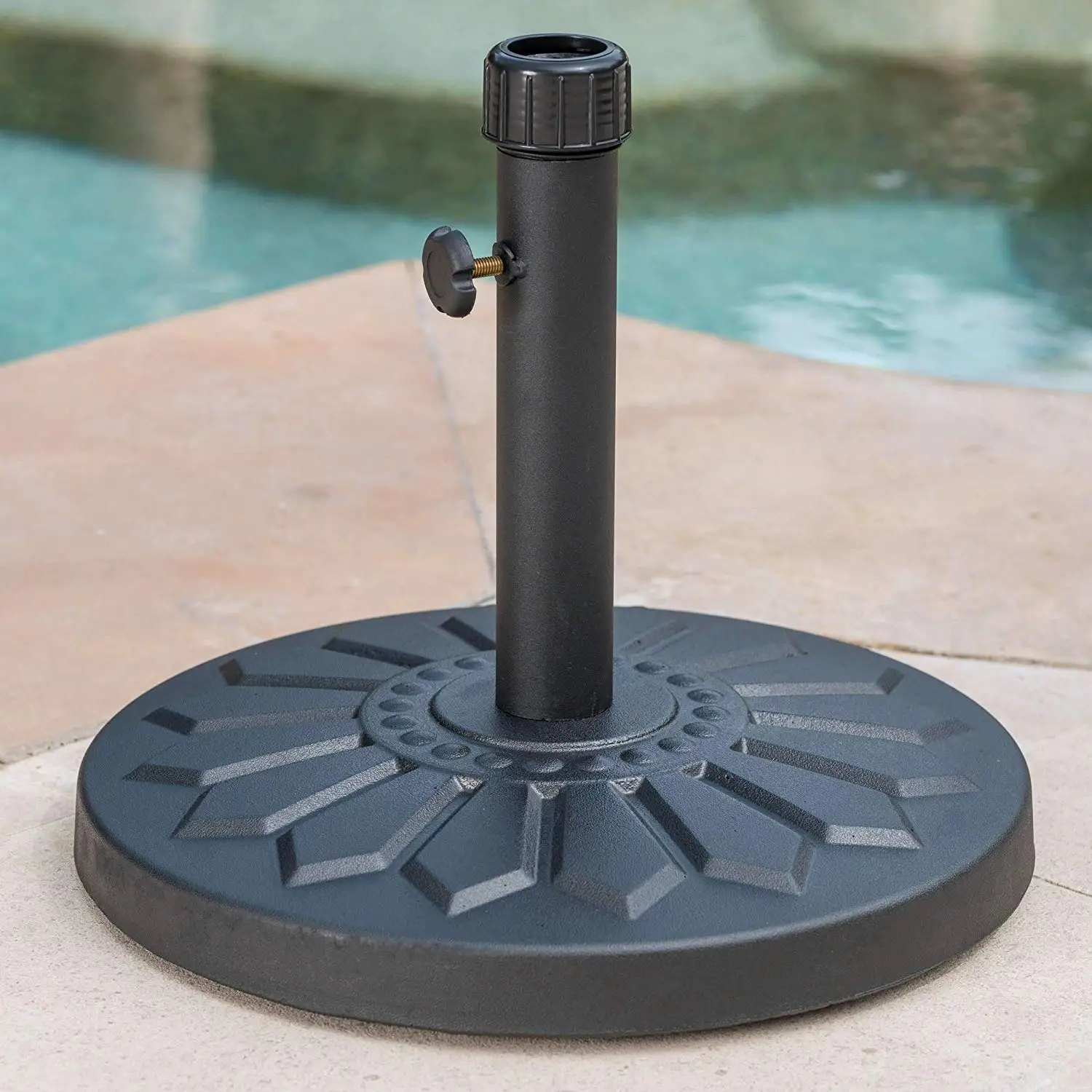 Buy Patio Tree Outdoor Steel Umbrella Stand Side Table Patio Bistro