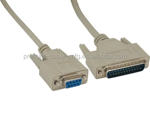 Es-Tune Metal Housing 4 Ports Manual Pc Printer Db9 Pin Serial Rs232 Switch Box