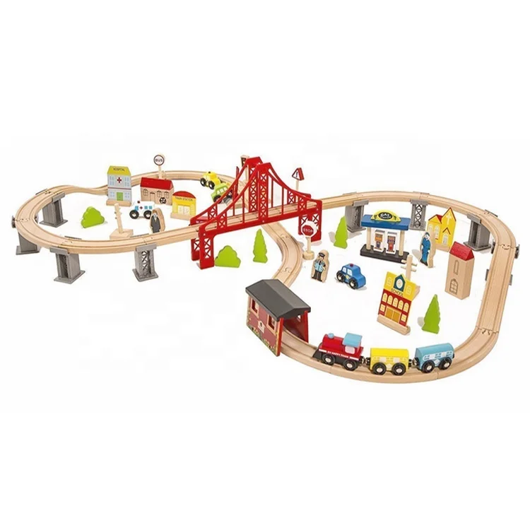 Grossiste Jouet Train Pour Enfant Acheter Les Meilleurs Jouet Train   Wholesale Most Popular 70 Pcs Children Wooden 