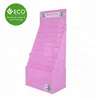 Custom Pink Printed Adorable Cardboard Display Riser For Greeting Card