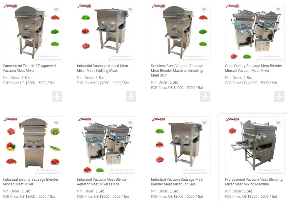 Sausage Meat Mixer