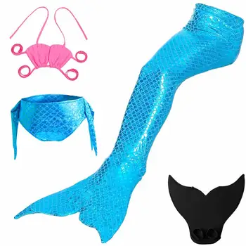 girls mermaid tail swimsuit