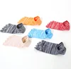 custom toe fashion five finger socks breathable sweat cotton boat socks couple sports five toes socks