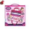 Fashion portable girls makeup toy set pretend play kids makeup mirror set toy