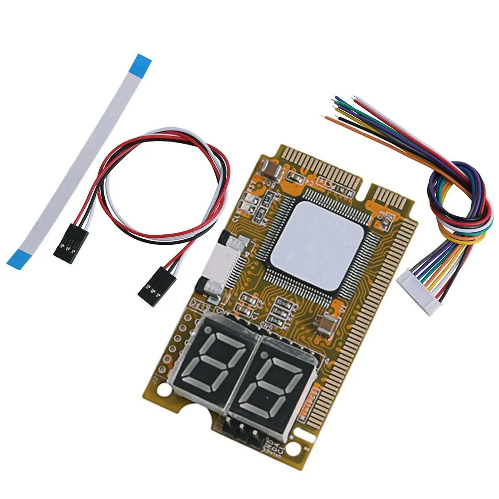 USB PCI LPT Parallel Motherboard Diagnostic Analyzer Test Post Card for Laptop PC EP-032