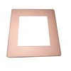 OEM high quality with cheap price color aluminum light switch cover plate