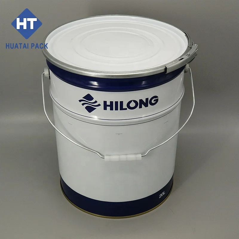 Download Factory Direct 20l Metal Tin Bucket For Paint Use/5 Gallon Metal Tin Pail With Lid - Buy 20l ...