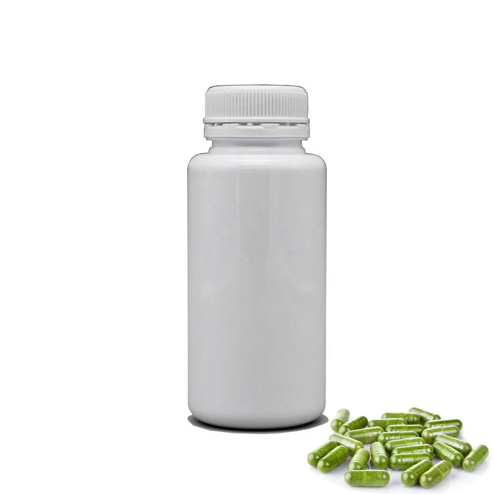 230cc clear round empty PET plastic medicine packaging bottle with plastic tamper proof sealing lid for pill and capsules