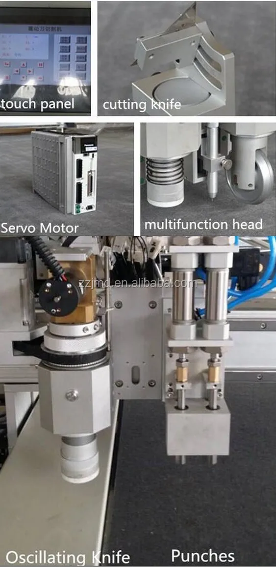 Automatic Computer Controlled Oscillating Blade Fabric Cut Machine