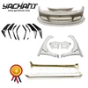Trade Assurance FRP Fiber Glass VS Wide Body Kit Fit For 2011-2014 Impreza GVB STI Front Bumper Diffuser Lip Fender Side Skirt
