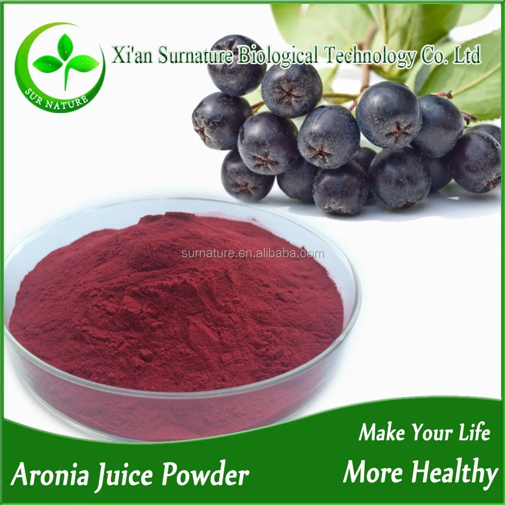 Freeze Dried Aronia Juice Concentrate Powder,Chokeberry Extract Buy