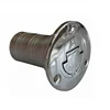 Marine hardware Mirror polished 316 stainless steel Deck Filler and Thru hull fittings