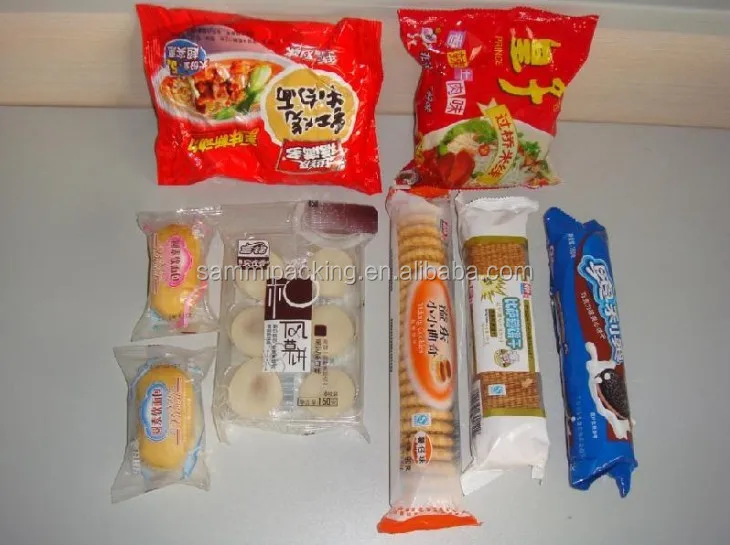 Automatic Hardware Horizontal Flow Wrap Packing Machine For Spoons