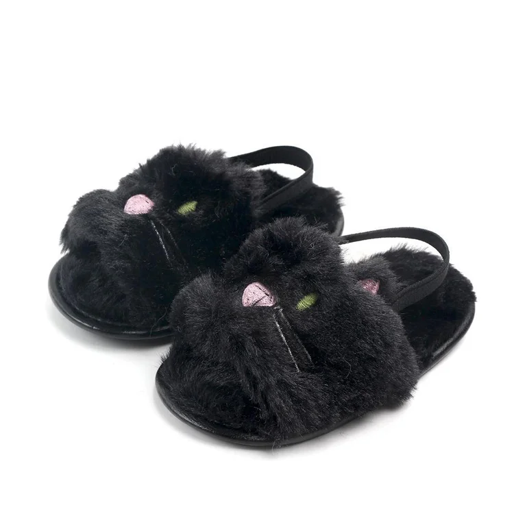 Kids Fur Slippers
