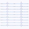 DC12V SMD 2835 8400 Lm 40 Bands Roller Single Sided China Supplier Thiner Tv Backlight 5V Led Strip Led Backlight Tv For Hdtv