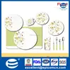 nice home decor household dinnerware promotional decorated houseware items with porcelain flatware