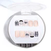 New craft colored false fashion artificial nails 30pcs