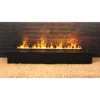 Water Mist Fire Steam Fireplace Cassette 1000mm Flat Panel Design Smoke Flame Effect