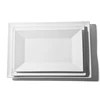 Hosen Two Egiht Product High Quality Rectangle Ceramic Plate, Best Dinner Plate@