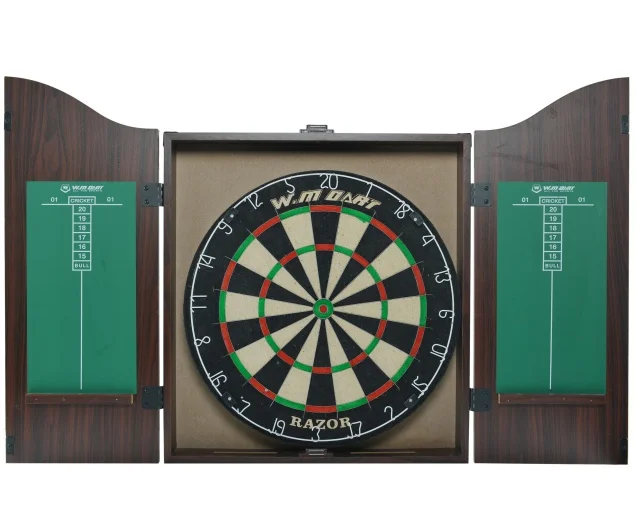 Professionele Dartbord Met Deluxe Houten Kast Darts En Custom Logo