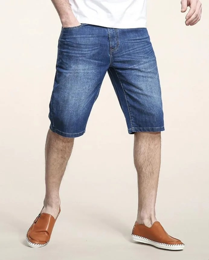 stretch jeans shorts