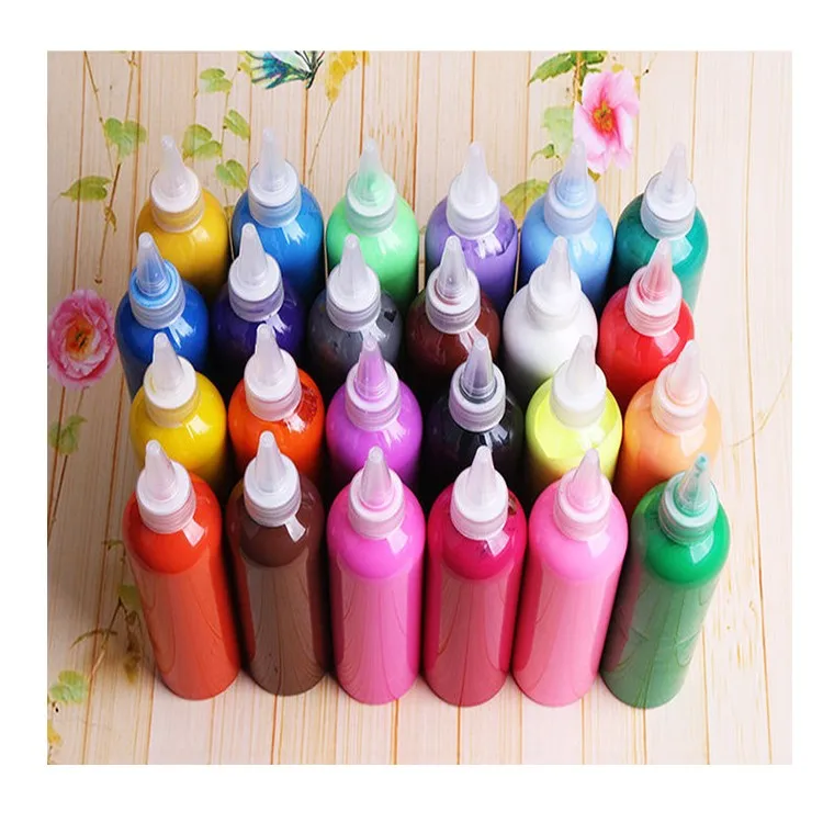 Environmental 300ml Bottled Acrylic Paint For Kids - Buy Bottled ...