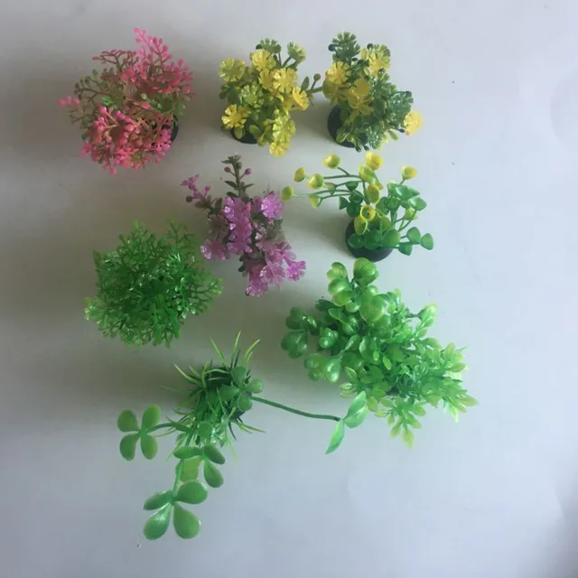 plastic aquarium plants wonder grass ornament decor landscape