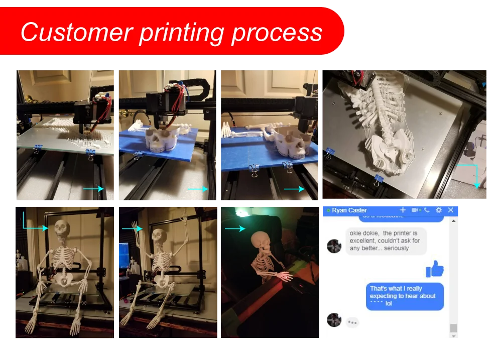 2019 new technology large printing size digital 3d printer for 3d printing models