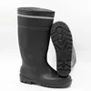 Custom logo abrasion-Resistant oil resistant pvc knee industrial work rain safety boots shoes with steel toe
