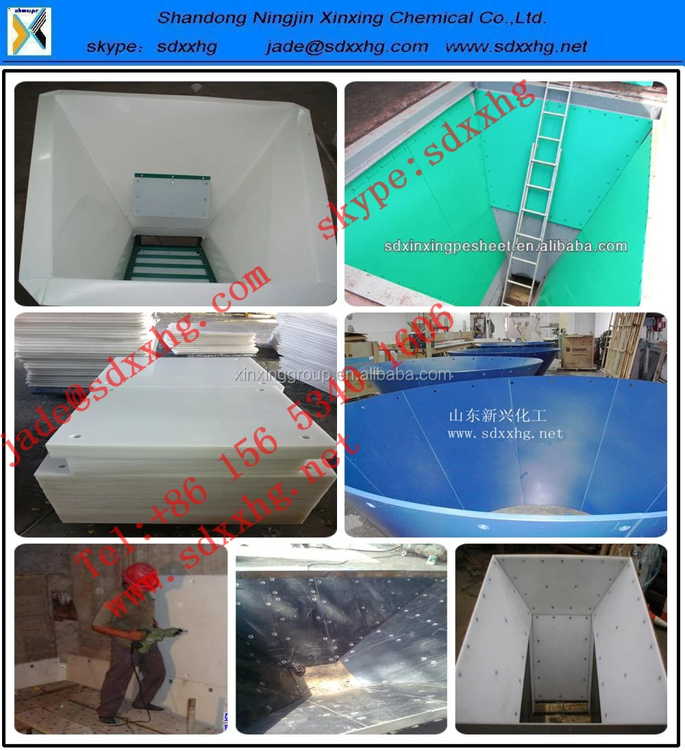 Customized Hdpe Sheet /recycled Plastic Uhmwpe Board Uhmwpe Sheet