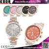 Roma Numbers Vogue Cheap Alloy Women Geneva Rose Gold Watch